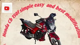 bike Modification, Honda Cb 150f. Modification things for Bike Honda bike Modification review