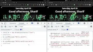 How to Enable Cross-Tab Communication in js with Broadcast Channel API