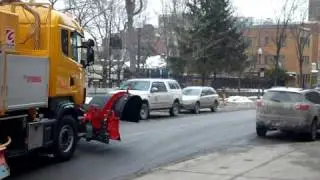 Svensk plogbil i Quebec