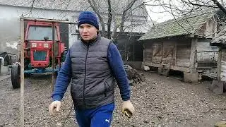 Cuier pentru porci făcut. Pig hanger made