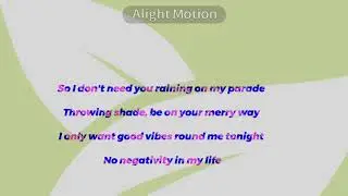 Good Vibes lyrics- HRVY & MATOMA