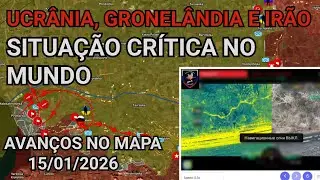 COLAPSO IMINENTE nas DEFESAS de KONSTANTYNIVKA | ZAPORIZHZHYA mais PR&Oacute;XIMA | AN&Aacute;LISE GEOP 15/01/2026