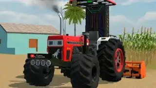 Transporting Tractor Froming Sawraj 744 | 🚜lndian Vehicles Simulator 3D | Gameing Video