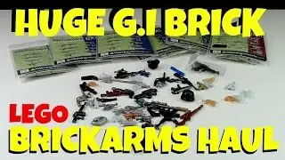 HUGE G.I.BRICK BRICKARMS LEGO HAUL