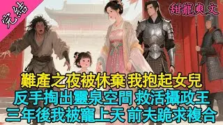【一口氣聽完】🔥 難產之夜被休棄，我抱起女兒就走，反手掏出靈泉空間！救活攝政王，三年后我被寵上天，前夫跪求複合 | 空間 | 棄婦逆襲#有聲書 #爽文 #古言 #萌娃 #大女主 #小說 #原創