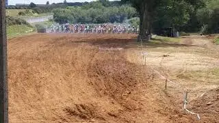 Depart mobcross Andreze 2018 manche 2