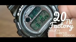 G-SHOCK custom PART3. camouflage print in el backlight & screens.