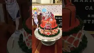 Basketball theme cake | Monalisa whipping cream icing | Satisfying Cake