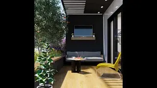 3DS Max Corona Render l Breakfast Exterior Modeling Tutorial l  3DArchviz