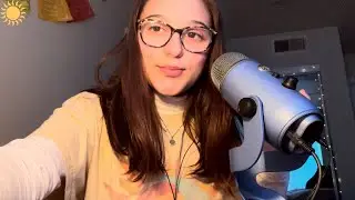 ASMR tapping + hand sounds ✨