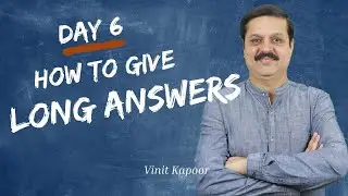 Free English Speaking Course- Class 6| How To Give Long Answers In English| By Vinit Kapoor
