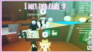 I MET TWO FANS 💗|ROBLOX FLEE THE FACILITY| (LATE UPLOAD)
