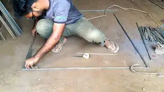 Very simple grill design with square bar | metal fabrication tips and tricks