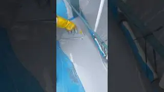 Ghar Ke Chhat Pe Epoxy Flooring Waterproofing | Gurmala Roller Brush Technique | DIY Home Solution