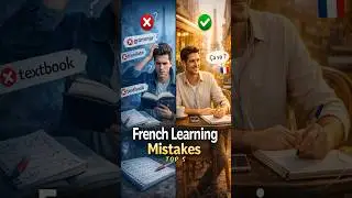 Top 5 Mistakes People Make While Learning #French🇫🇷 #short #frenchtips#travel#traveltips
