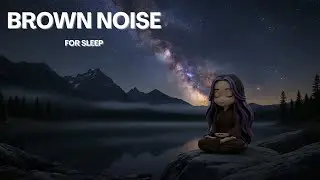 Brown Noise for Sleep | No Music | Black Screen | 8 Hours