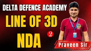 Mastering 3D Geometry: Line Equations and Applications in NDA Mathematics by Praveen Sir