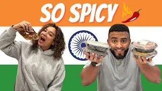 Впервые пробую острую индийскую еду 🌶️ | Кулинарный челлендж для пар
