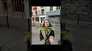 Surprising people by speaking their language #turkish #learnturkish #polyglot