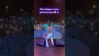 Nle Choppa sleeps during his performance😭🔥 Credit:🎥 #toronto #ontario #canada #rappers #artists