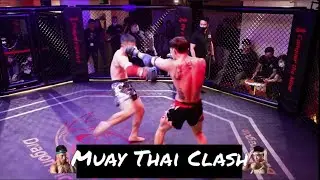 Muay Thai That Beat Qi La La vs Muay Thai That Beat Angry Teddy (Eric Ronin vs Super Tony)