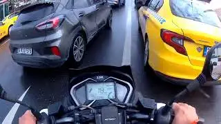 sym Jet 14 2022 üsküdar taksim beyoğlu yağmur sonrası yollar