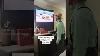 When you're Amish and you stay in a hotel.