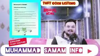 Treasure NFT today new update!! Tuft token listing!! Treasure fun withdrawal!!