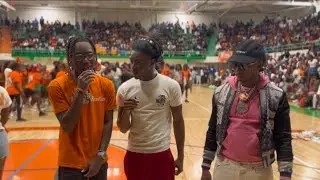 (Blanche ely) pep rally🧡💚 #senior2024 #roadto1ksubscribers #explore