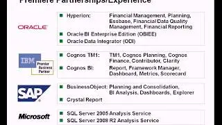PREDICTif Solutions Cognos Insight Overview