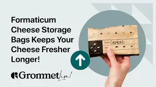 Formaticum Cheese Storage Bags Keep Your Cheese's Freshness and Flavor Longer | Grommet Live