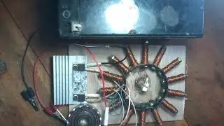 Brushless DC Motor Using Mosfet IRFZ44 - High Speed (handmade)