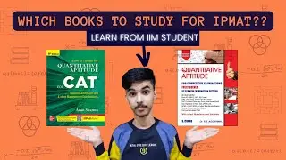 Best books for IPMAT preparation || IIM Student - IPM