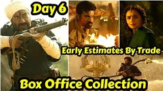 RRR Movie Box Office Collection Day 6 Hindi Version Early Estimates By Trade