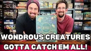 Wondrous Creatures Board Game Review - First Impression - Kickstarter - Bad Comet