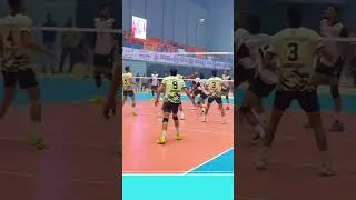 National championship 🇮🇳🚨9.feb Video.20 #volleyball #volleyballmatch