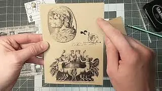 Unboxing Vintage Craft Supplies Box March #CoraCreaCrafts