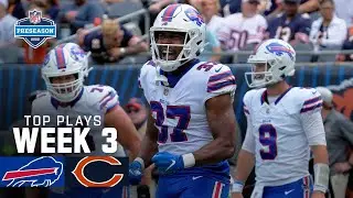 Buffalo Bills Top Plays vs. Chicago Bears | 2023 Preseason Week 3