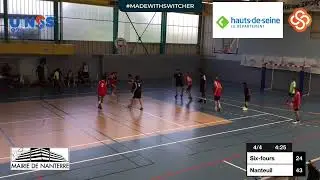 Championnat de France UNSS de basket CLG Garçons Nanterre : Nanteuil Vs Six-fours
