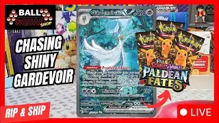 🔴 CHASING GARDEVOIR PALDEAN FATES RIP TILL YOU HIT PRISMATIC EVOLUTIONS 151 MTG LORWYN ONE PIECE