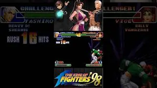 KOF 98 COMBO    #kof #kof98  #fightcade #snk #combos 2