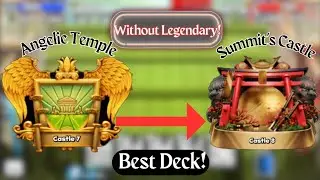 Castle Crush 💖 Best Deck(No Legendary Required) To Push From Castle 7 to 8-!