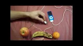 How to Charge an iPod with fruits.