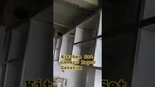 Cara Kreatif Membuat Kitchen Set Estetik Dari Keramik