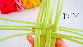 SUPER CUTE How to Make a Pipe cleaner Basket