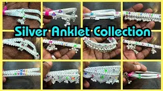 Silver Anklet ❤️ Collection | வெள்ளி கொலுசு | Payal Design 