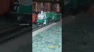 HO Scale NS Steam 4501 Freight Ferry Move #youtubeshorts #modeltrain #train #hoscale #railfan