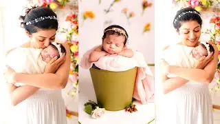 Hungama 2 के Actress Pranitha Subhash शेयर की अपनी बेटी Arna की पहली फोटो  Pranitha Baby Girl Photo