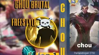 brutal damage chou freestyle with Flicker ☠️