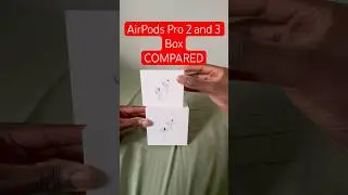 AirPods Pro 2 and 3 🥊 box COMPARED #airpodscase